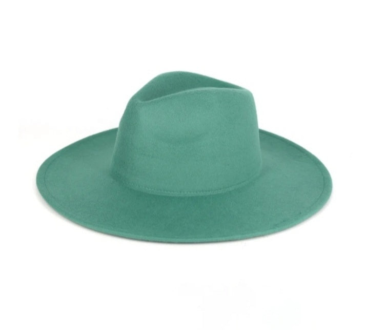 Solid Color Fedoras