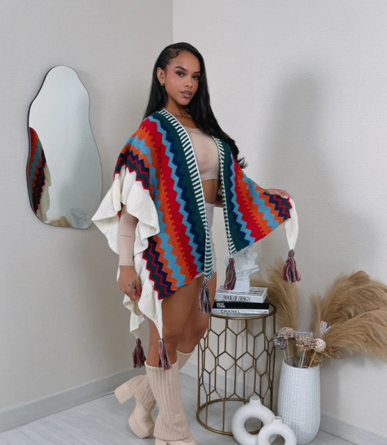 Abstract Poncho