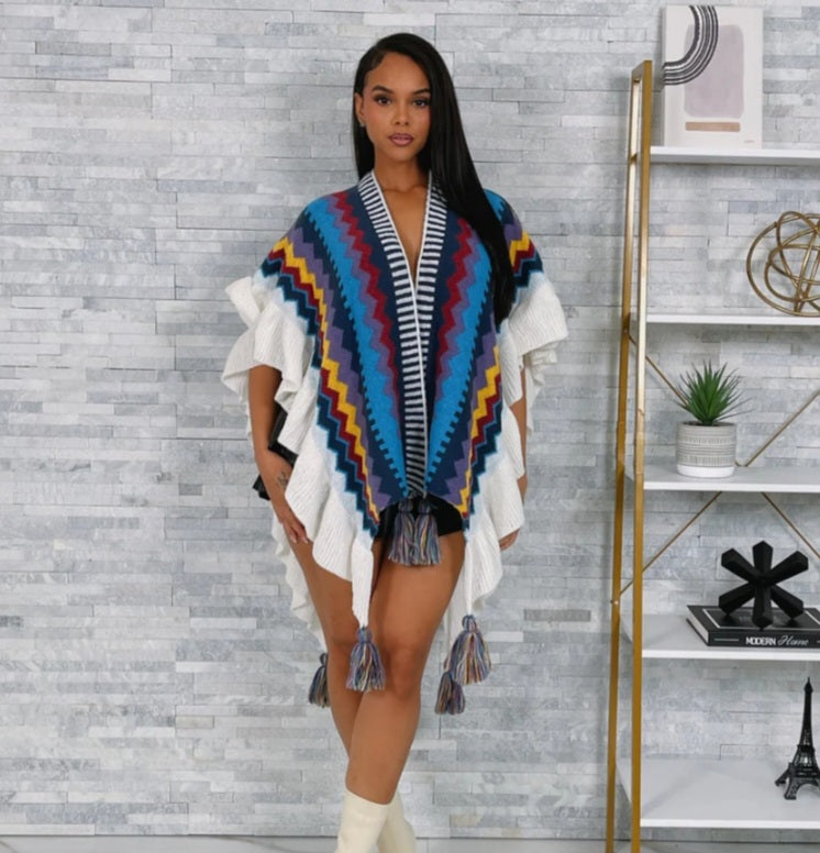 Abstract Poncho