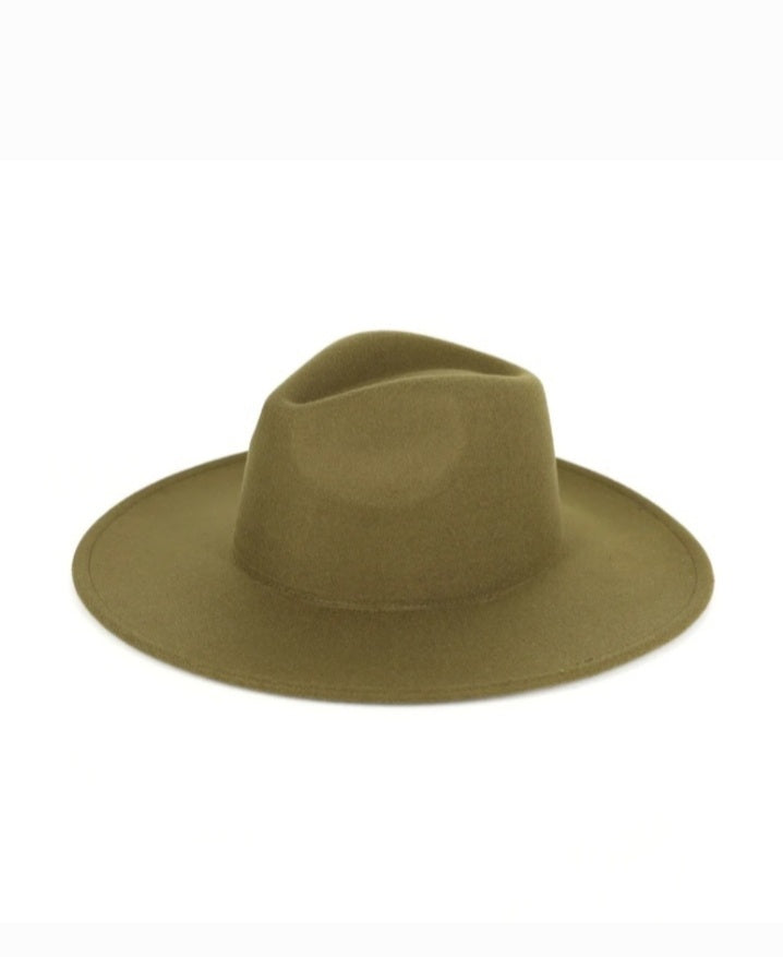 Solid Color Fedoras