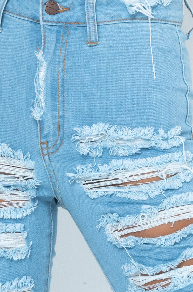 Mildred Distressed Flare Jeans